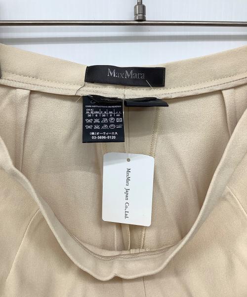 MaxMara（マックスマーラ）MaxMara (マックスマーラ) 90'sパンツスーツ ベージュ サイズ:40の古着・服飾アイテム