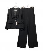 MaxMaraマックスマーラ）の古着「90'sパンツスーツ」｜ブラック