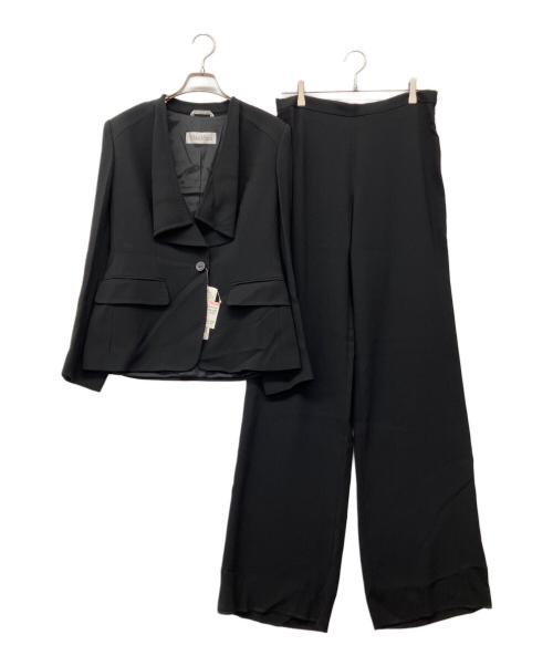 MaxMara（マックスマーラ）MaxMara (マックスマーラ) 90'sパンツスーツ ブラック サイズ:44 未使用品の古着・服飾アイテム