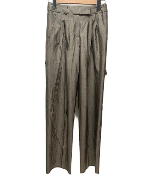 MaxMara（マックスマーラ）MaxMara (マックスマーラ) 90'sパンツスーツ ブラウン サイズ:36 未使用品の古着・服飾アイテム