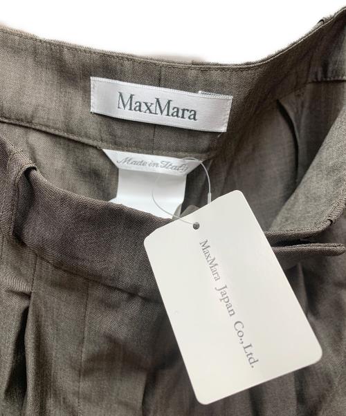 MaxMara（マックスマーラ）MaxMara (マックスマーラ) 90'sパンツスーツ ブラウン サイズ:36 未使用品の古着・服飾アイテム