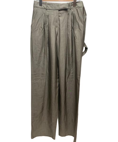 MaxMara（マックスマーラ）MaxMara (マックスマーラ) 90'sパンツスーツ ブラウン サイズ:42 未使用品の古着・服飾アイテム