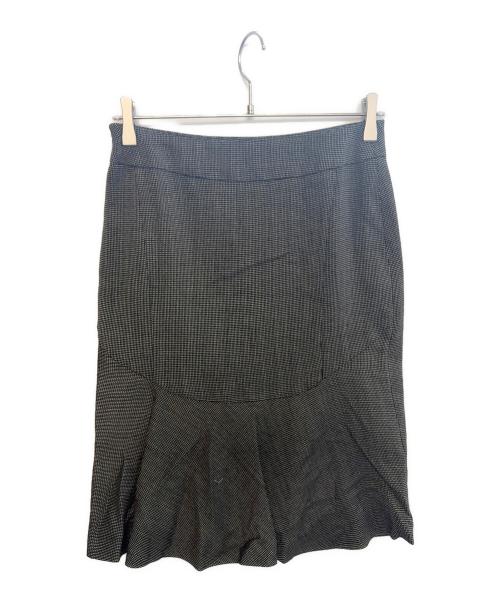 MaxMara（マックスマーラ）MaxMara (マックスマーラ) 90'sベルテッドスカートスーツ グレー サイズ:36の古着・服飾アイテム
