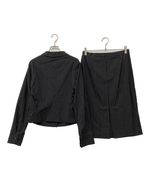 MaxMara（マックスマーラ）MaxMara (マックスマーラ) 90'sスカートスーツ ブラック サイズ:42の古着・服飾アイテム