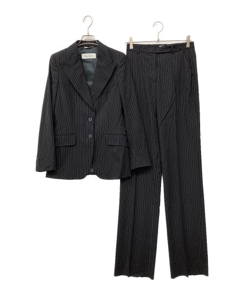 MaxMara（マックスマーラ）MaxMara (マックスマーラ) 90'sパンツスーツ ネイビー サイズ:40の古着・服飾アイテム