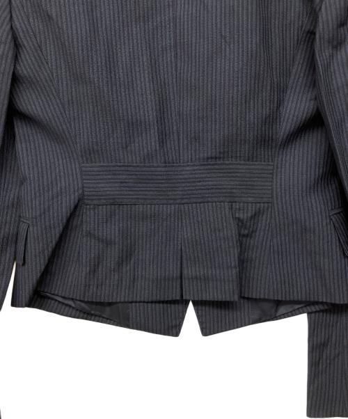 MaxMara（マックスマーラ）MaxMara (マックスマーラ) 90'sリネンウールパンツスーツ ネイビー サイズ:40の古着・服飾アイテム