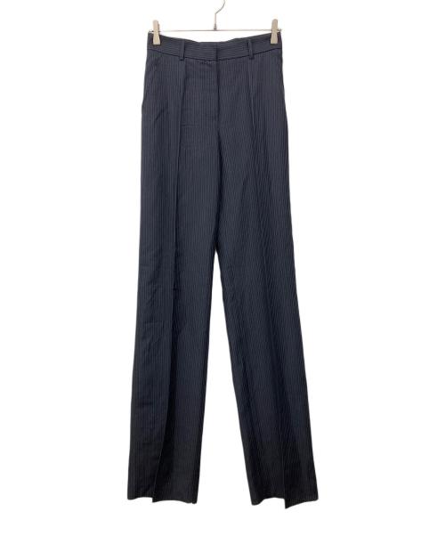 MaxMara（マックスマーラ）MaxMara (マックスマーラ) 90'sリネンウールパンツスーツ ネイビー サイズ:40の古着・服飾アイテム