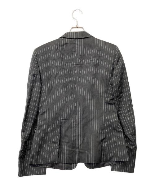 MaxMara（マックスマーラ）MaxMara (マックスマーラ) 90'sリネン/シルクスカートスーツ グレー サイズ:42（ML) 未使用品の古着・服飾アイテム