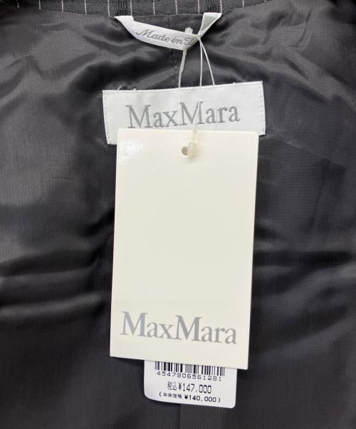 MaxMara（マックスマーラ）MaxMara (マックスマーラ) 90'sリネン/シルクスカートスーツ グレー サイズ:42（ML) 未使用品の古着・服飾アイテム