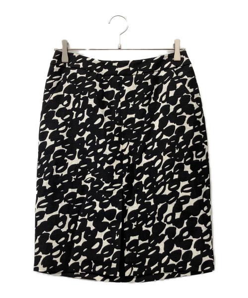 MaxMara（マックスマーラ）MaxMara (マックスマーラ) 90'sリネンスカートスーツ ブラック サイズ:38の古着・服飾アイテム