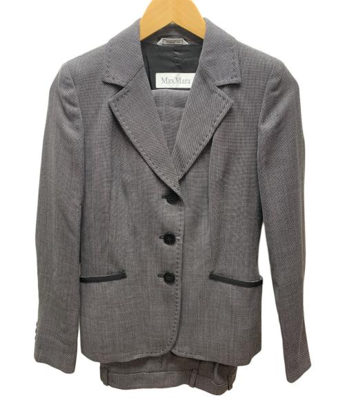 MaxMara（マックスマーラ）MaxMara (マックスマーラ) 90'sパンツスーツ グレー サイズ:36 未使用品の古着・服飾アイテム
