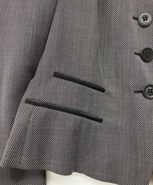 MaxMara（マックスマーラ）MaxMara (マックスマーラ) 90'sノーカラースーツ グレー サイズ:42(ML) 未使用品の古着・服飾アイテム