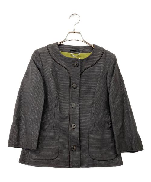 MaxMara（マックスマーラ）MaxMara (マックスマーラ) 90'sスカートスーツ グレー サイズ:42の古着・服飾アイテム