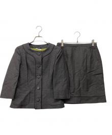 MaxMara（マックスマーラ）の古着「90'sスカートスーツ」｜グレー