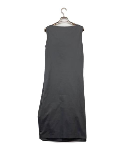 MaxMara（マックスマーラ）MaxMara (マックスマーラ) 90'sノースリーブワンピース グレー サイズ:40 未使用品の古着・服飾アイテム