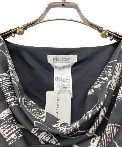 MaxMara（マックスマーラ）MaxMara (マックスマーラ) 90'sノースリーブワンピース グレー サイズ:40 未使用品の古着・服飾アイテム