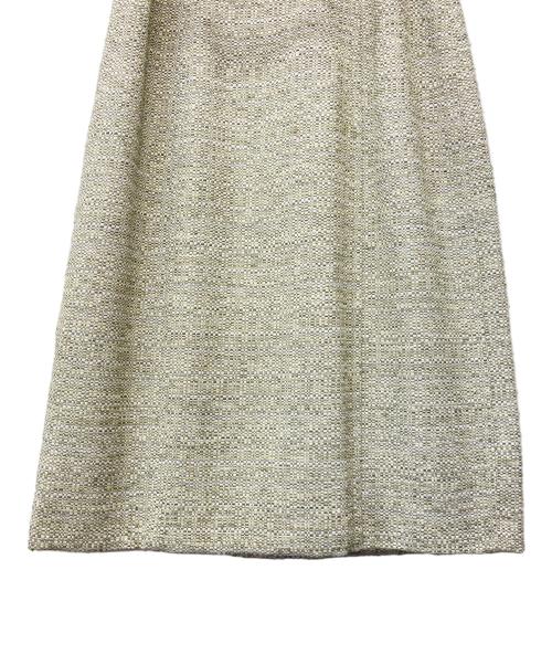 MaxMara（マックスマーラ）MaxMara (マックスマーラ) ベルテッドノースリーブワンピース グリーン サイズ:38 未使用品の古着・服飾アイテム