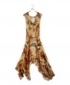 MaxMaraマックスマーラ）の古着「ノースリーブワンピース」｜ブラウン