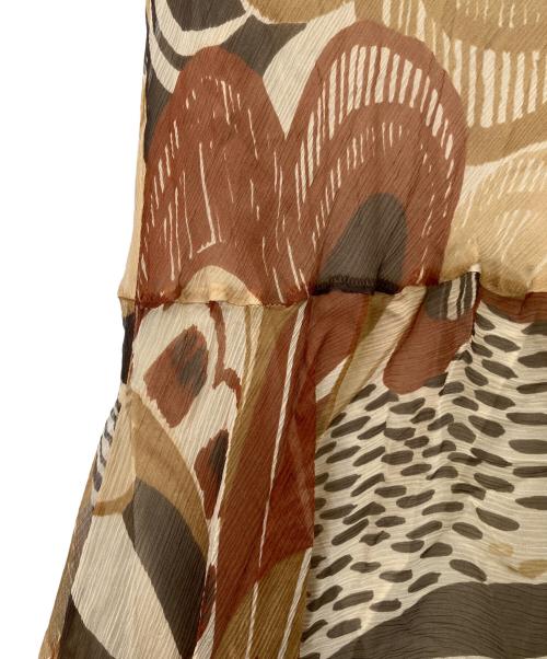 MaxMara（マックスマーラ）MaxMara (マックスマーラ) ノースリーブワンピース ブラウン サイズ:36 未使用品の古着・服飾アイテム