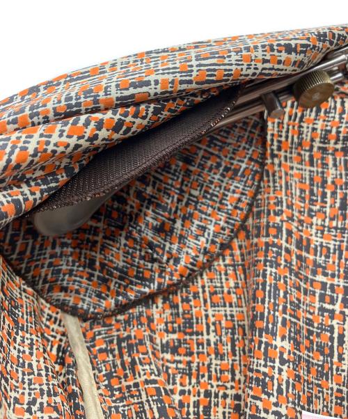 MaxMara（マックスマーラ）MaxMara (マックスマーラ) 白タグ シルク100％ カシュクールワンピース オレンジ サイズ:36 未使用品の古着・服飾アイテム