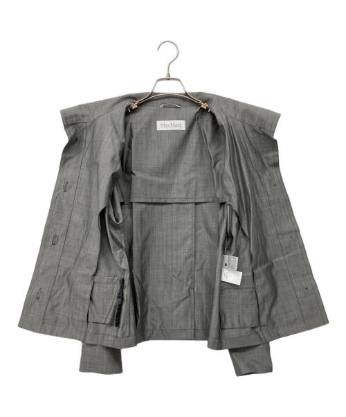 MaxMara（マックスマーラ）MaxMara (マックスマーラ) 90'sスカートスーツ グレー サイズ:38の古着・服飾アイテム