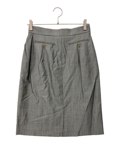 MaxMara（マックスマーラ）MaxMara (マックスマーラ) 90'sスカートスーツ グレー サイズ:38の古着・服飾アイテム