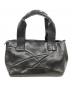 MaxMara (マックスマーラ) OLDレザーハンドバッグ ブラック：25000円