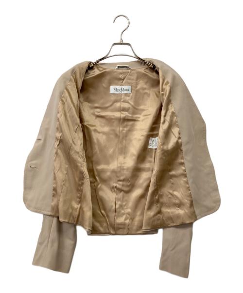 MaxMara（マックスマーラ）MaxMara (マックスマーラ) 90's セットアップスーツ ベージュ サイズ:40の古着・服飾アイテム