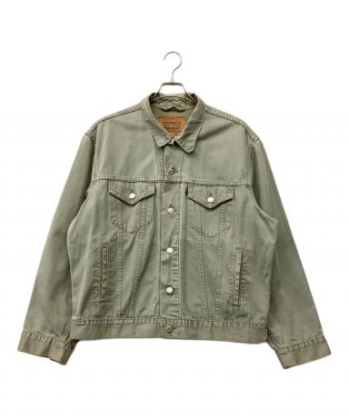 中古・古着通販】LEVI'S (リーバイス) デニムジャケット カーキ サイズ