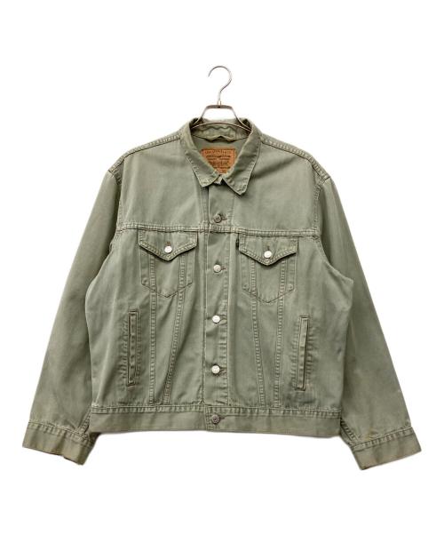 LEVI'S（リーバイス）LEVI'S (リーバイス) デニムジャケット カーキ サイズ:Lの古着・服飾アイテム