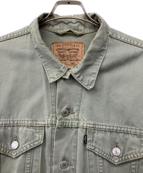 LEVI'S（リーバイス）LEVI'S (リーバイス) デニムジャケット カーキ サイズ:Lの古着・服飾アイテム