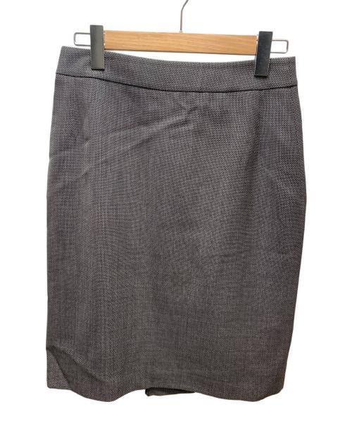 MaxMara（マックスマーラ）MaxMara (マックスマーラ) 90'sノーカラースーツ グレー サイズ:42 未使用品の古着・服飾アイテム