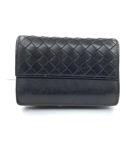 BOTTEGA VENETA（ボッテガベネタ）BOTTEGA VENETA (ボッテガベネタ) カードケース ブラックの古着・服飾アイテム