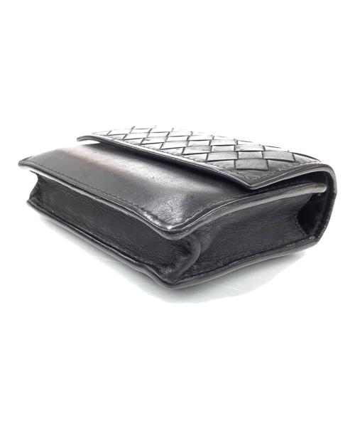BOTTEGA VENETA（ボッテガベネタ）BOTTEGA VENETA (ボッテガベネタ) カードケース ブラックの古着・服飾アイテム