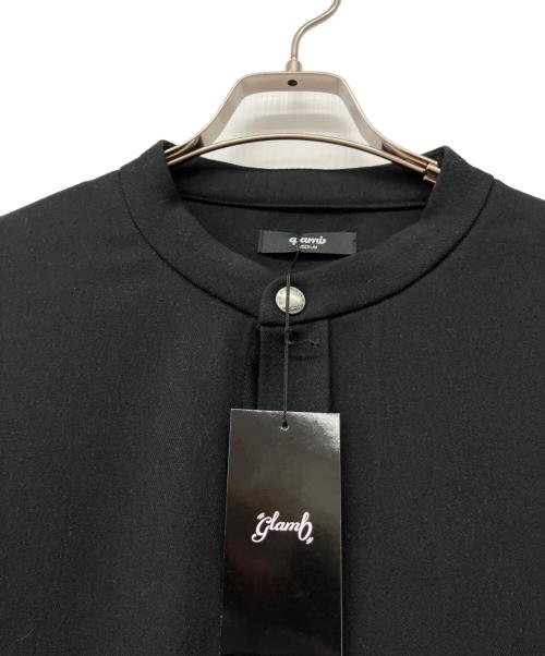 glamb（グラム）glamb (グラム) 4XL Stand Collar Shirt ブラウン サイズ:FREE 未使用品の古着・服飾アイテム