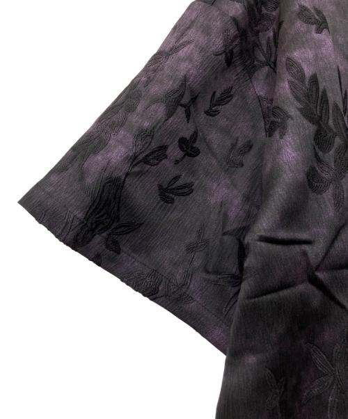 glamb（グラム）glamb (グラム) Glitter Botanic Aloha Shirt パープル サイズ:L 未使用品の古着・服飾アイテム