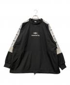 overprint×UMBROオーバープリント×アンブロ）の古着「Drill top」｜ブラック