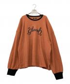 glambグラム）の古着「All Purpose Waffle Cutsew」｜ブラウン