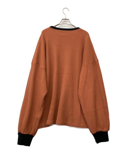 glamb（グラム）glamb (グラム) All Purpose Waffle Cutsew ブラウン サイズ:L 未使用品の古着・服飾アイテム