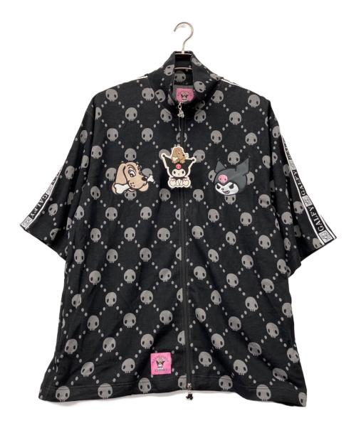 GALFY（ガルフィー）GALFY (ガルフィー) Sanrio (サンリオ) ドクロだらけ夏セットアップ ブラック サイズ:XL 未使用品の古着・服飾アイテム