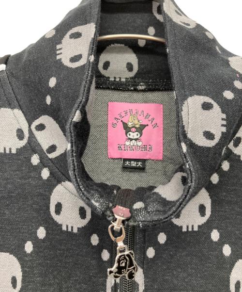 GALFY（ガルフィー）GALFY (ガルフィー) Sanrio (サンリオ) ドクロだらけ夏セットアップ ブラック サイズ:XL 未使用品の古着・服飾アイテム