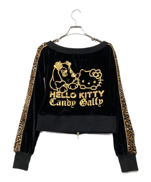GALFY（ガルフィー）GALFY (ガルフィー) HELLO KITTY (ハローキティ) いにしえギャルセットアップ ブラック サイズ:FREE 未使用品の古着・服飾アイテム