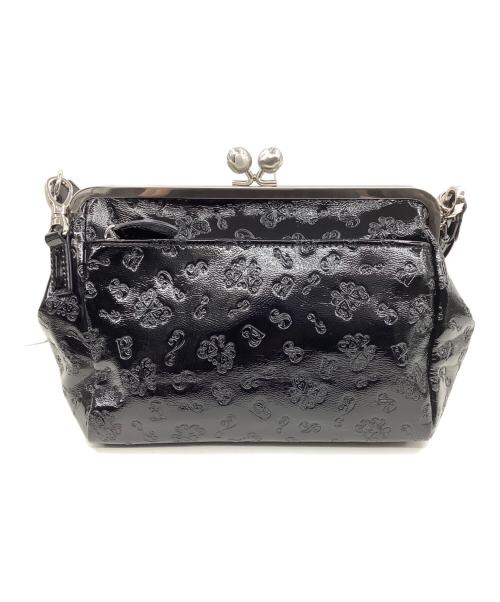 ANNA SUI（アナスイ）ANNA SUI (アナスイ) がま口バッグ ブラックの古着・服飾アイテム