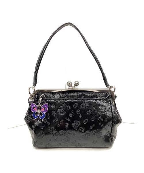 ANNA SUI（アナスイ）ANNA SUI (アナスイ) がま口バッグ ブラックの古着・服飾アイテム