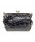 ANNA SUI (アナスイ) がま口バッグ ブラック：7000円