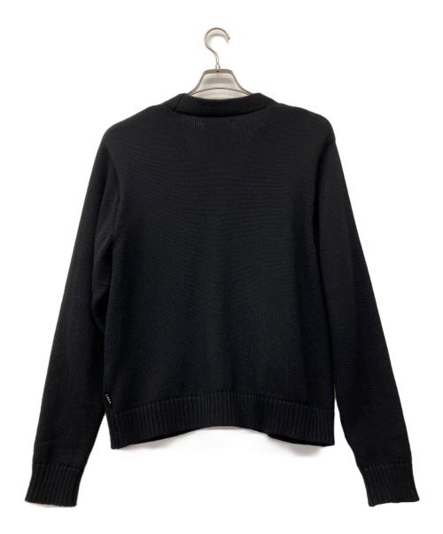 GOD SELECTION XXX（ゴッド セレクション トリプルエックス）GOD SELECTION XXX (ゴッド セレクション トリプルエックス) 厚手カーディガン ブラック サイズ:Mの古着・服飾アイテム