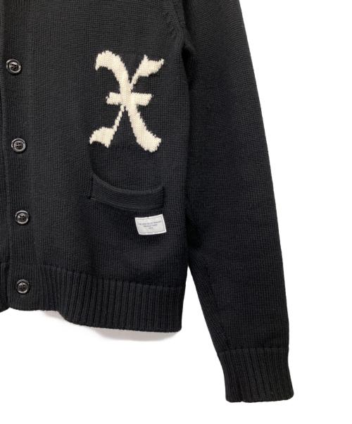 GOD SELECTION XXX（ゴッド セレクション トリプルエックス）GOD SELECTION XXX (ゴッド セレクション トリプルエックス) 厚手カーディガン ブラック サイズ:Mの古着・服飾アイテム