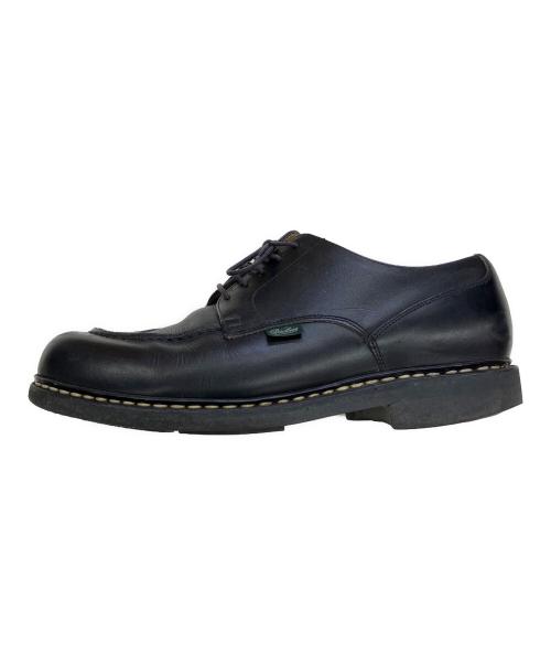 PARABOOT（パラブーツ）PARABOOT (パラブーツ) Uチップシューズ ブラック サイズ:9 1/2の古着・服飾アイテム