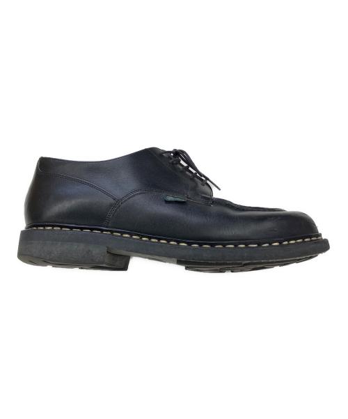 PARABOOT（パラブーツ）PARABOOT (パラブーツ) Uチップシューズ ブラック サイズ:9 1/2の古着・服飾アイテム