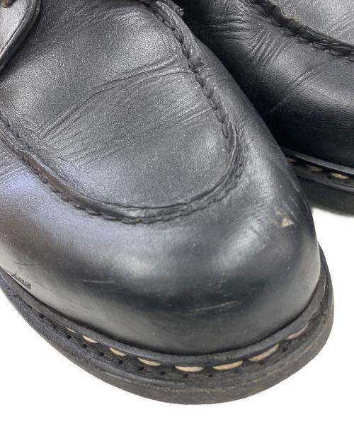 PARABOOT（パラブーツ）PARABOOT (パラブーツ) Uチップシューズ ブラック サイズ:9 1/2の古着・服飾アイテム